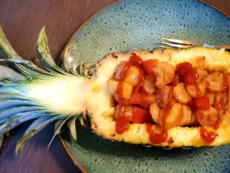 Pineapple Shrimp for Johnny&nbsp;Tsunami